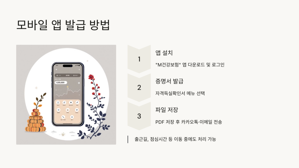 건강보험자격득실확인서 인터넷 발급 방법