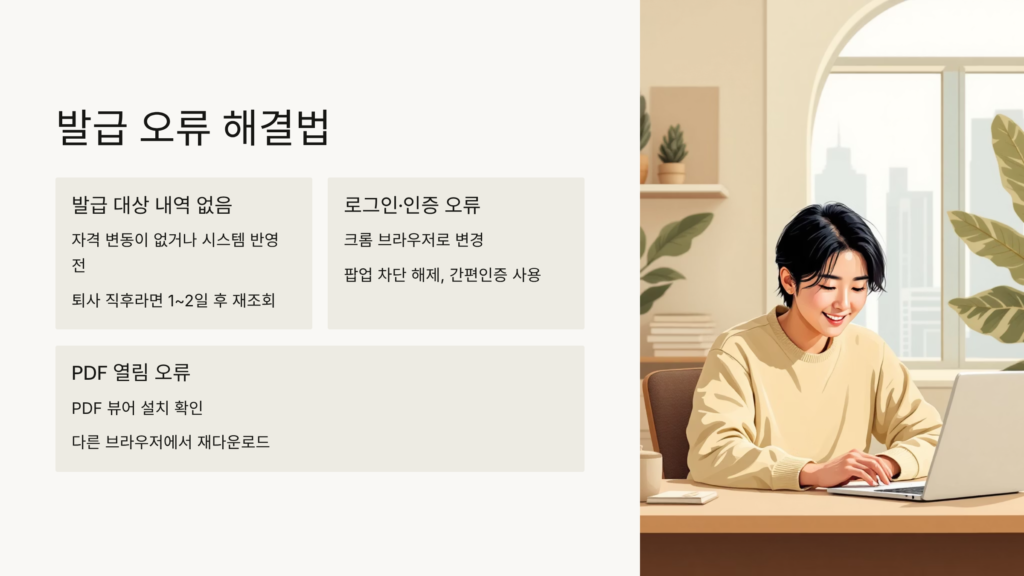 건강보험자격득실확인서 인터넷 발급 방법