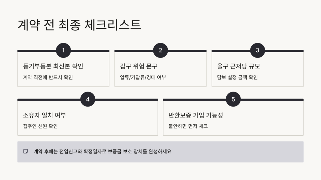 등기부등본 보는 법