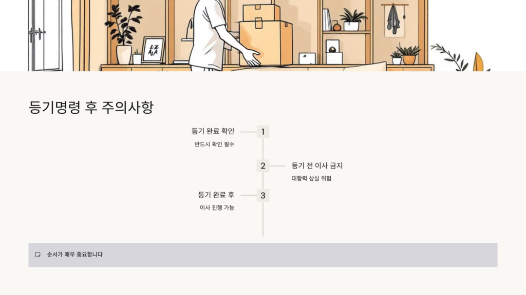 임차권등기명령 신청 방법