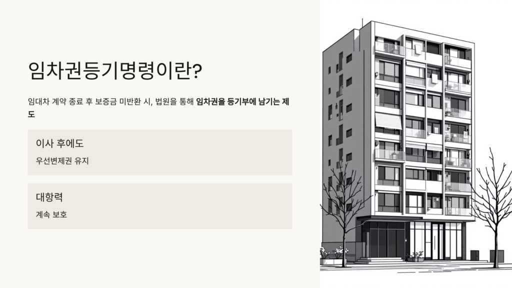 임차권등기명령 신청 방법