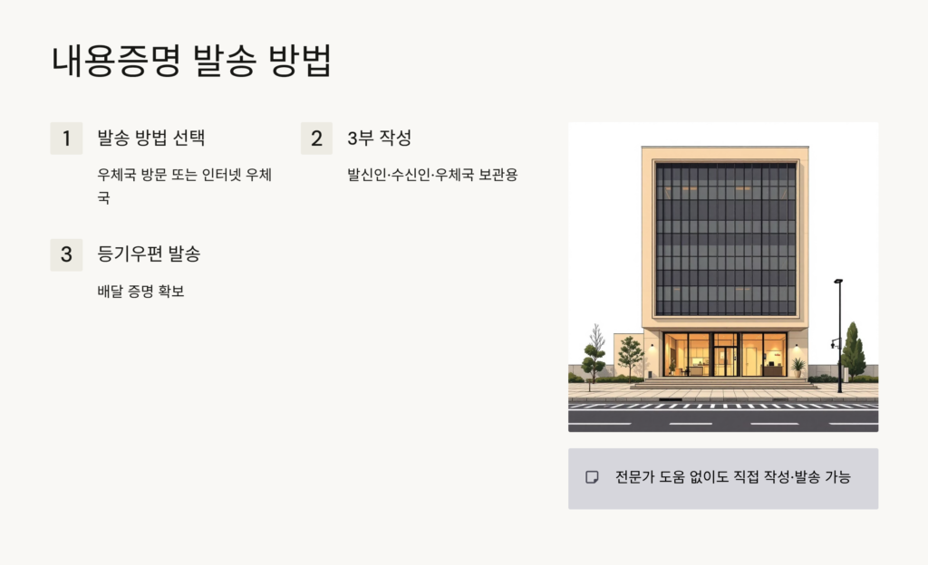 전세보증금 반환 내용증명 작성 방법