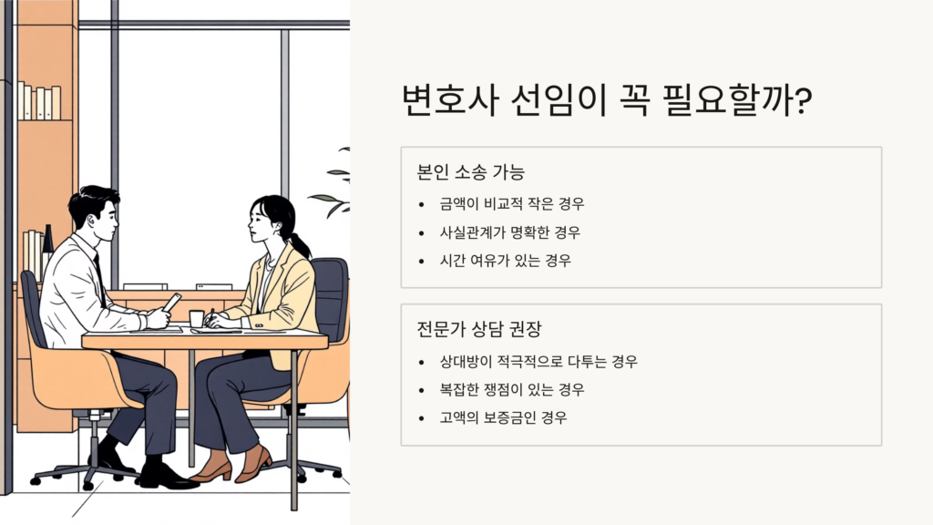 전세보증금 반환 소송 절차