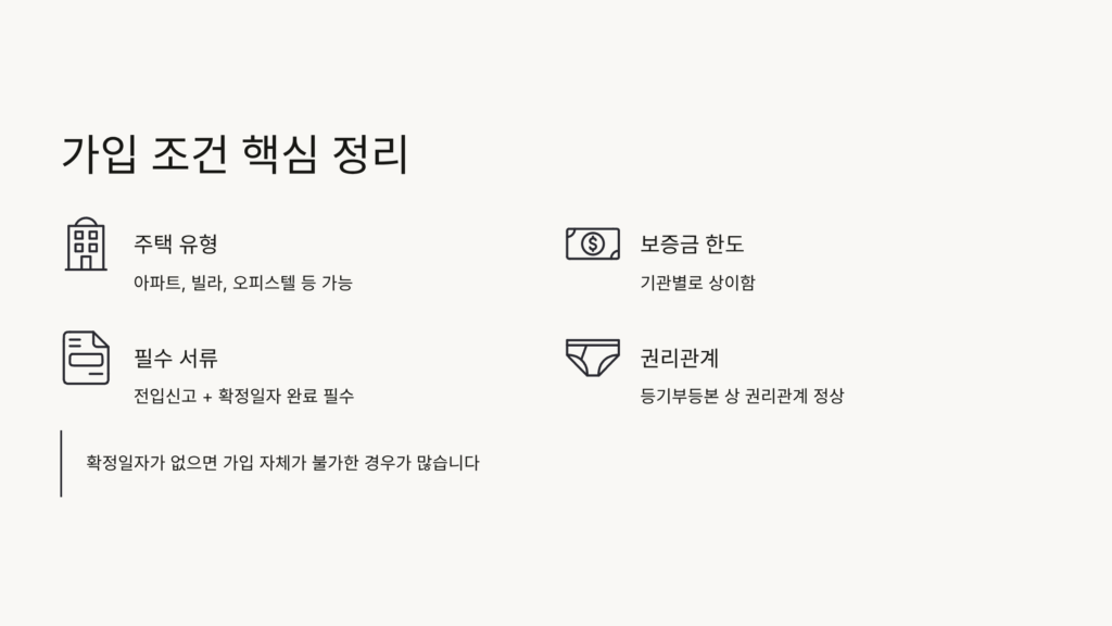 전세보증금 반환보증 가입 방법