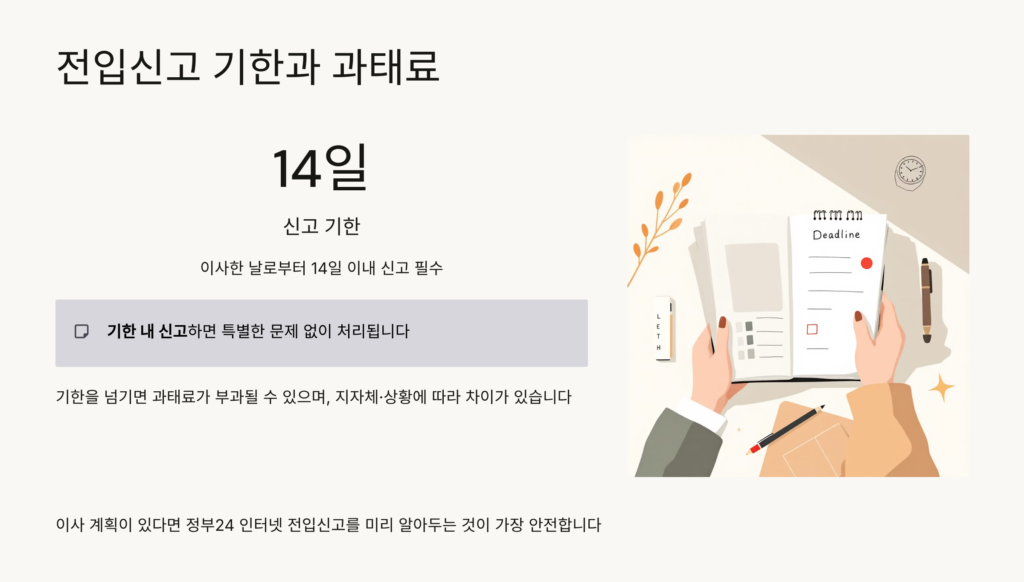 전입신고 인터넷으로 하는 방법