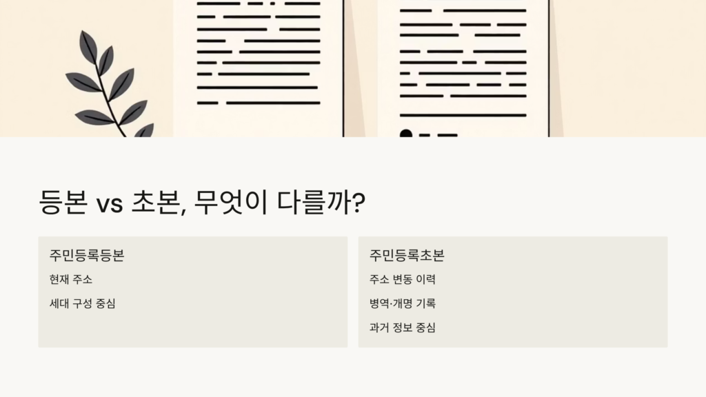 주민등록초본 인터넷 발급 방법