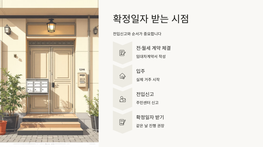 확정일자 받는방법 총정리